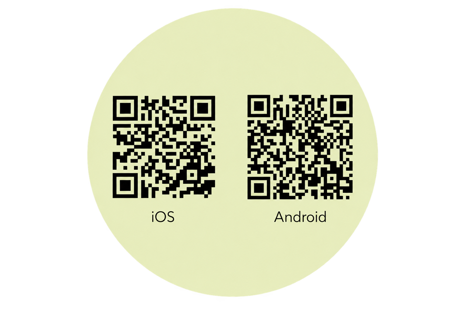 QR Code für iOS und Android zum Herunterladen der AppoMobile App