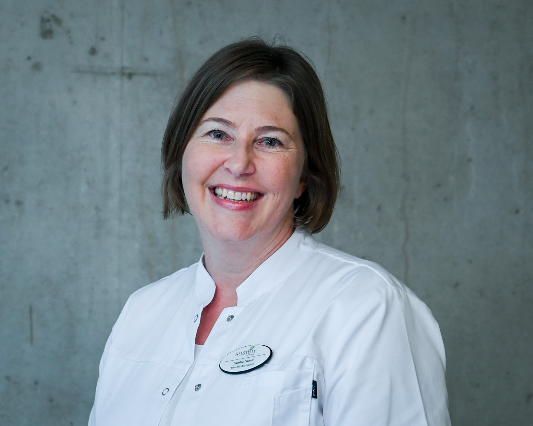 Portrait von Sandra Grand, Pharma-Assistentin EFZ
