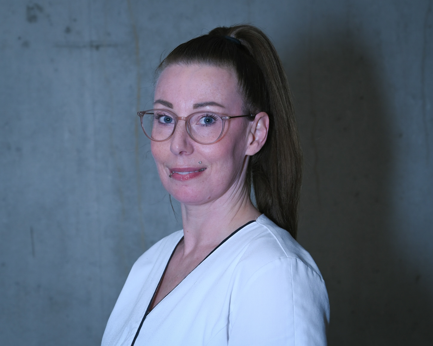Portrait von Sonja Nuzzo, Logistikerin